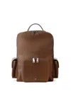 Misci Leather Backpack In Brown