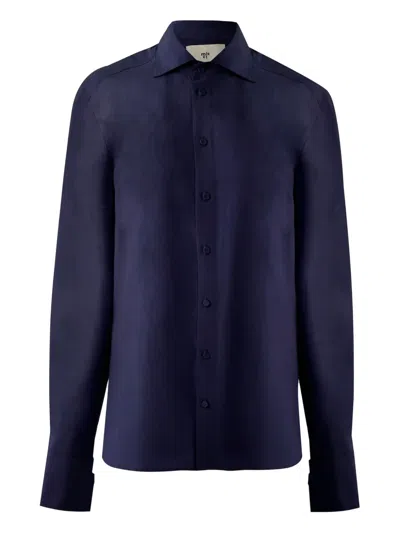 Misci Nadine Shirt In Blau