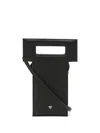 Misci T Leather Mini Bag In Black