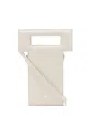 Misci T Leather Mini Bag In White