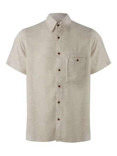 Misci Tenda-tripa Shirt In Brown
