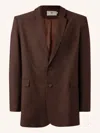 Misci Wool Blazer In Brown