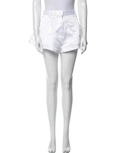 Pre-owned Miscreants Mini Shorts In White