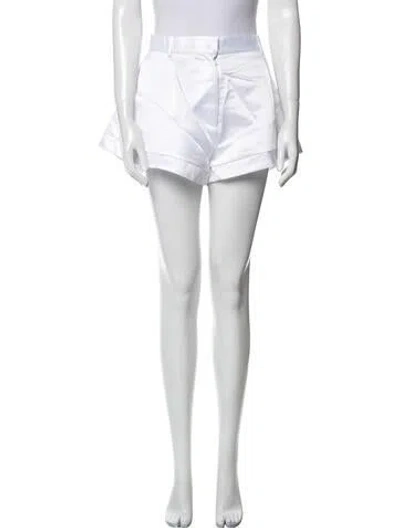 Pre-owned Miscreants Mini Shorts In White