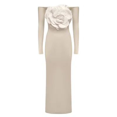 Miscreants Women's Charlotte Rose Dress - White