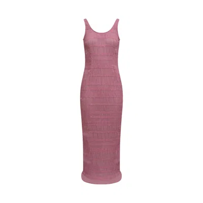 Miscreants Women's Pink / Purple Kaia Dress - Pink In Pink/purple