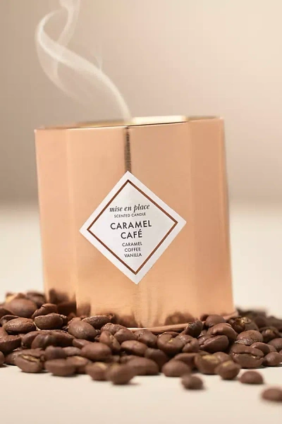 Mise En Place By Anthropologie Mise En Place Gourmand Caramel Café Metal Tin Candle