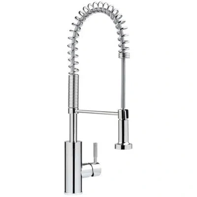 Miseno 1.75 Gpm Single Hole Pre-rinse Kitchen Faucet In Polished Chrome