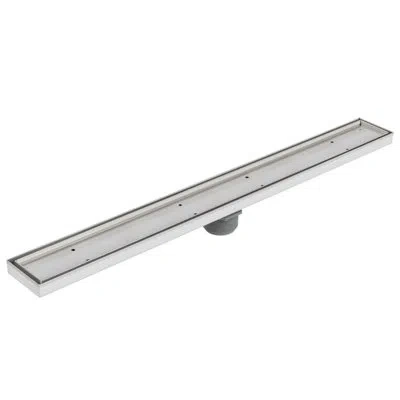 Miseno 30" Tile Insert Linear Shower Drain In Stainless Steel