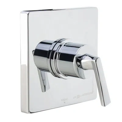 Miseno Elysa Single Handle Pressure Balanced Valve Dual Function Faucet Trim Only In Polished Chrome