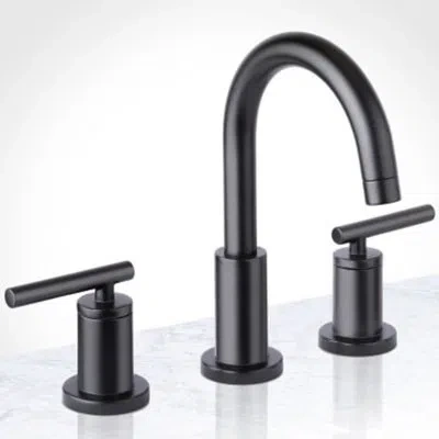 Miseno Mia Widespread Bathroom Faucet - Includes Brass Push-pop Drain Assembly In Polished Chrome