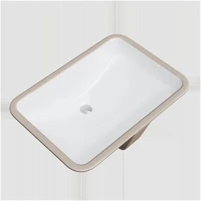 Miseno Myers 22" X 16" Undermount Bathroom Sink With Overflow