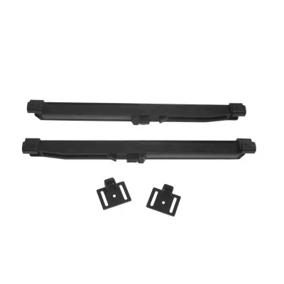 Miseno Standard Single Single Door Barn Door Hardware Kit In Black