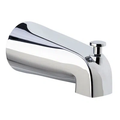 Miseno Wall Mounted Tub Spout Trim With Diverter In Polished Chrome