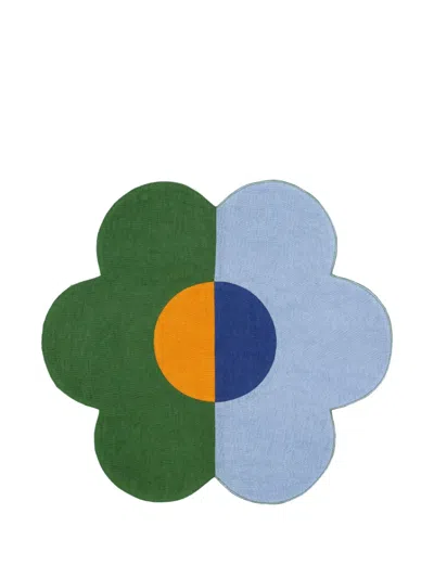 MISETTE FLORAL LINEN PATCHWORK PLACEMATS (SET OF FOUR)