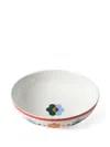 Misette Floral-pattern Cereal Bowls 8set Of Four) In White