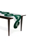 Misette Linen Embroidered Runner
