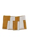 Misette Linen Embroidered Napkins Set Of 4