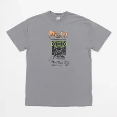 Misfit Shapes Special Feel Graphic T-shirt In Grey