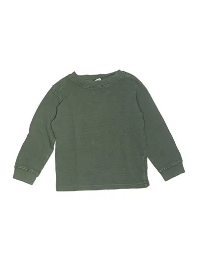 Pre-owned Mish Boys Kids' Long Sleeve T-shirt In Green
