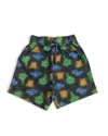Mish Mish Boys' Fun In The Sun Neon Board Shorts - Little Kid