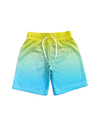 Mish Mish Boys' Gradient Mesh Shorts - Little Kid In Blue