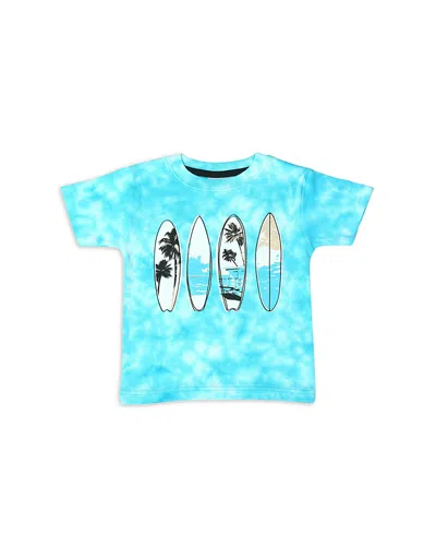 Mish Mish Boys' Surf Boards Tee - Little Kid In Blue