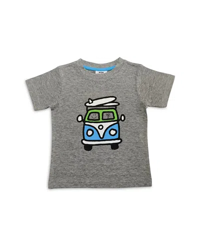 Mish Mish Boys' Vw Surf Graphic Tee - Little Kid In Heather Grey
