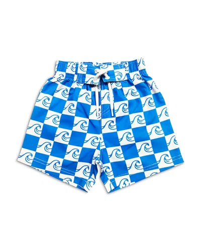 Mish Mish Boys' Waves Board Shorts - Little Kid In Multi