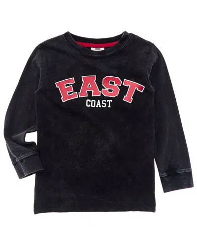 Mish Mish Kids' East Coast Enzyme Jersey T-shirt In Black