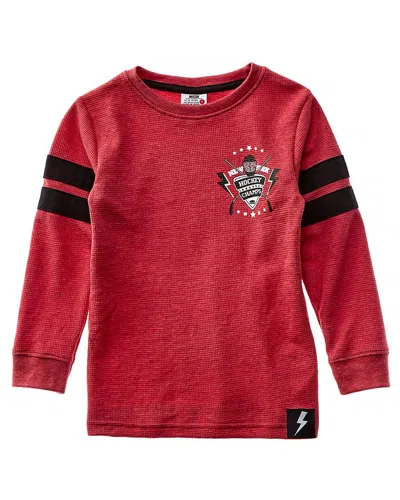 Mish Mish Kids' Hockey Champs Thermal Top In Red