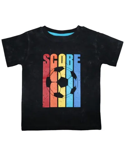 Mish Mish Kids' Score Enzyme T-shirt In Black