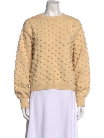 Pre-owned Misha And Puff Crew Neck Sweater In Neutral