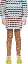Misha And Puff Kids Blue Rio Skirt In Tide Pool 451