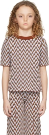 Misha And Puff Kids Multicolor Cale T-shirt In Provence Tempo 528