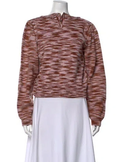 Pre-owned Misha And Puff Merino Wool Striped Sweater W/ Tags In Multicolor