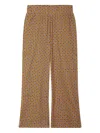 Misha And Puff Pewter Trousers In Multi
