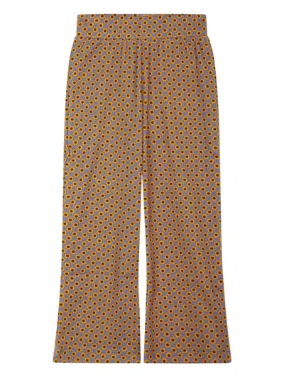 Misha And Puff Kids' Pewter Trousers In Multi