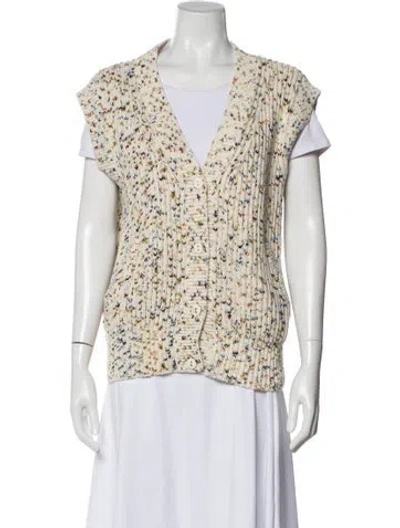 Pre-owned Misha And Puff Printed Vest W/ Tags In Neutral