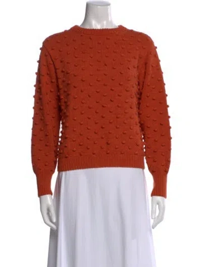 Pre-owned Misha And Puff Scoop Neck Sweater W/ Tags In Orange