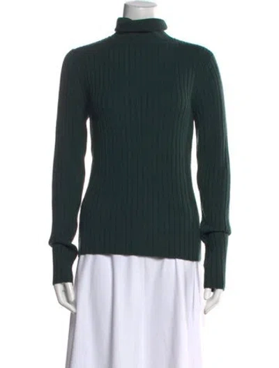Pre-owned Misha And Puff Turtleneck Sweater In Green