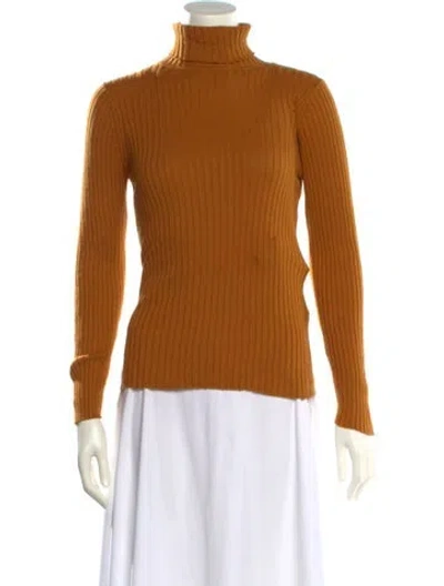 Pre-owned Misha And Puff Turtleneck Sweater In Yellow