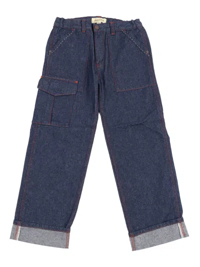 Misha And Puff Misha & Puff Utility Jeans In Blue