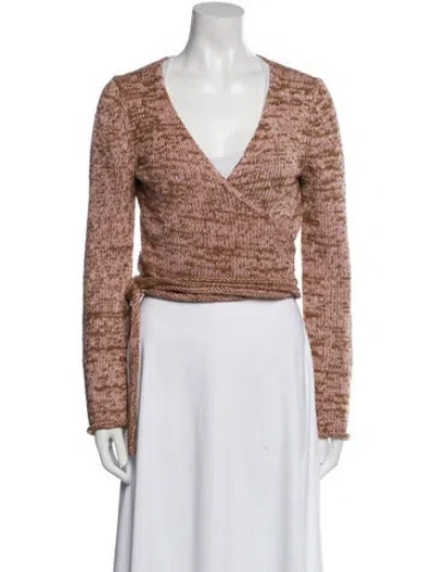 Pre-owned Misha And Puff V-neck Sweater In Multi