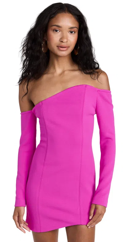 Misha Baker Dress In Pink Berry