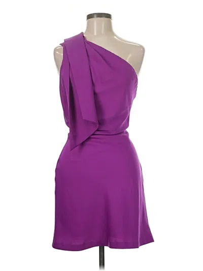 Pre-owned Misha Cocktail Dress In Purple