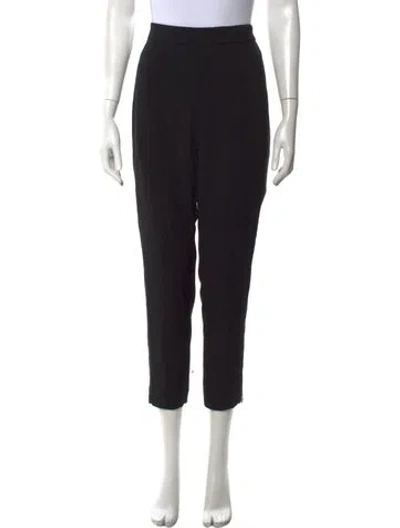 Pre-owned Misha Collection Acetate Straight Leg Pants W/ Tags In Black