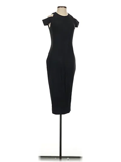 Pre-owned Misha Collection Cocktail Dress In Black