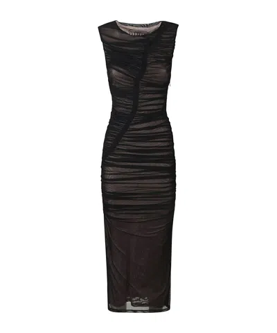 Misha Collection Sleeveless Dress In Black