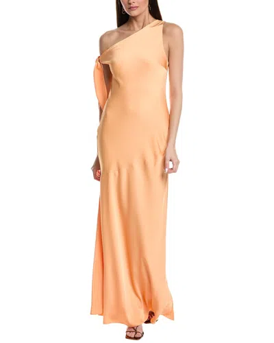MISHA COLLECTION ZHURI SATIN GOWN